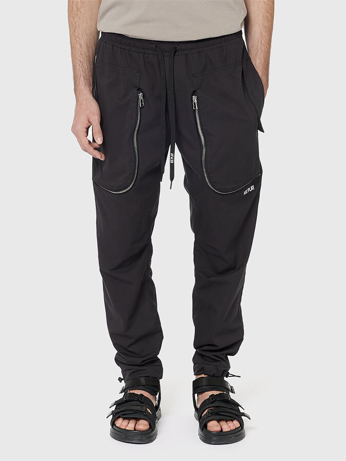 Black pants with accent pockets brand Ice Play — Globalbrandsstore 