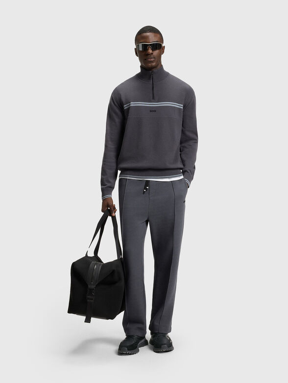 JONAH trainers with textile and leather - 2