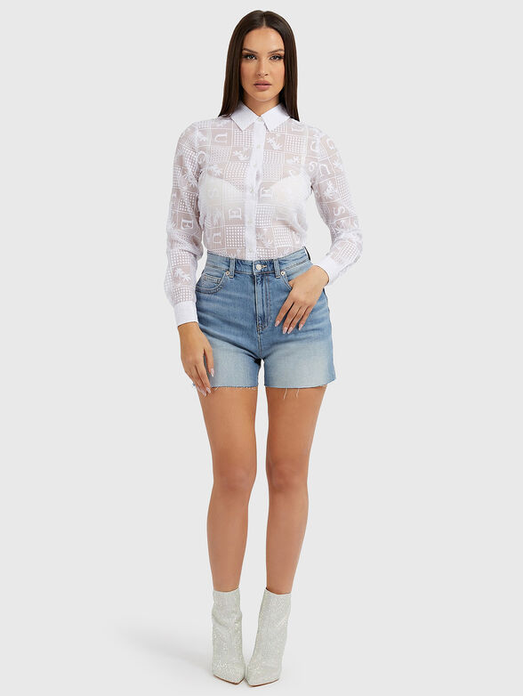 MANOLA denim shorts - 4