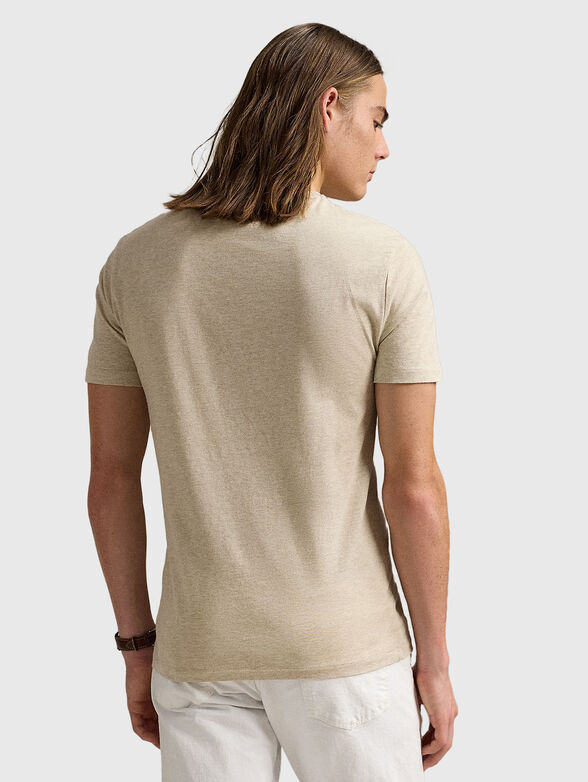 T-shirt with embroidered logo - 3