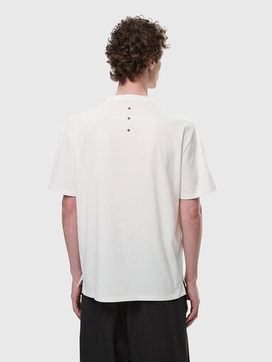 Cotton T-shirt with logo  - 3