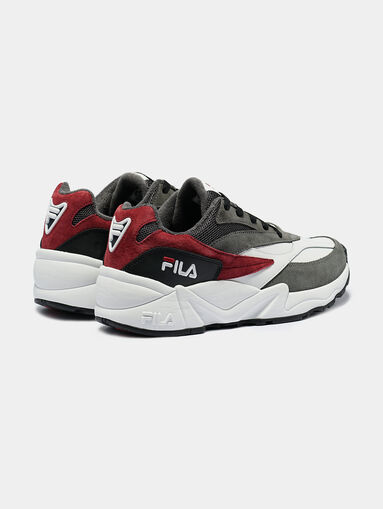 V94M L LOW Grey sneakers with contrasting elements - 4
