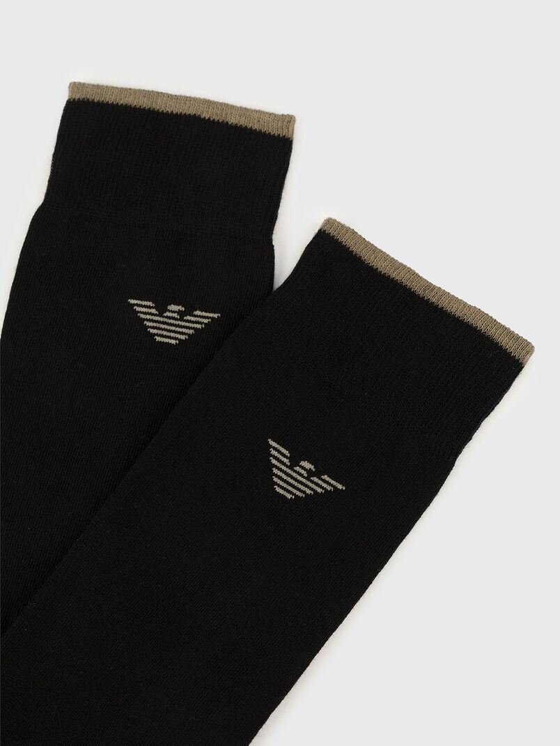 Set of two pairs of socks with logo - 3