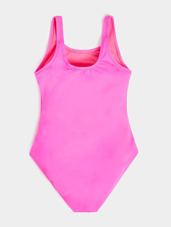 One-piece swimsuit whit logo detail - 2