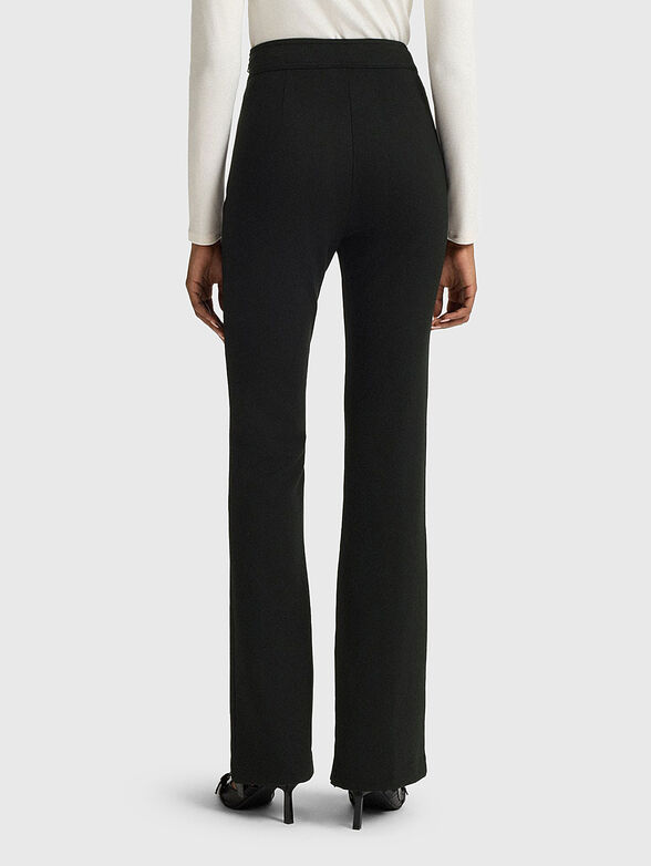 High waisted straight leg trousers - 2