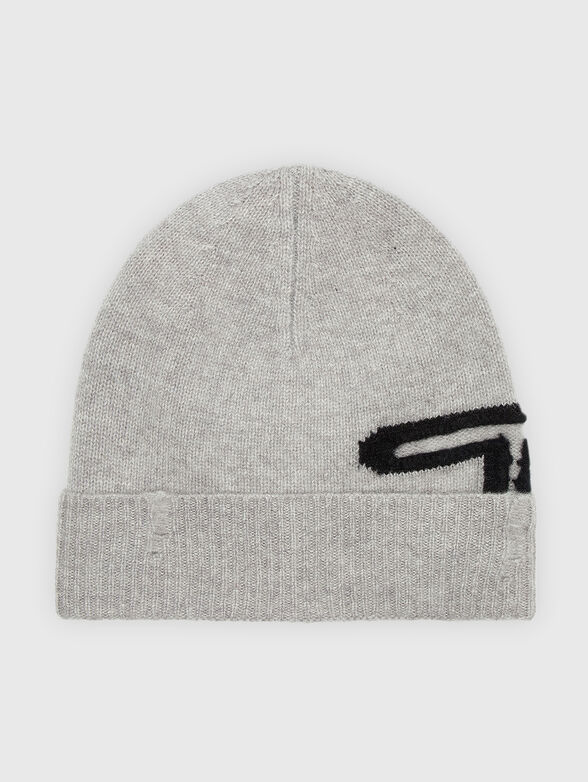 K-PEEL wool cap with contrasting logo - 2