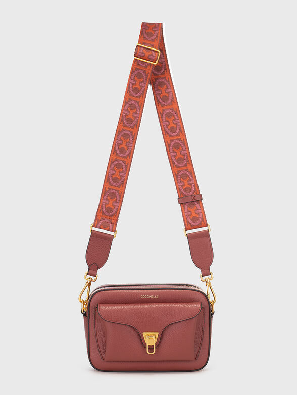 Crossbody bag with accent strap - 2