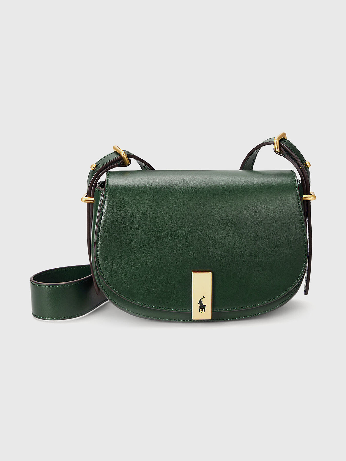Leather crossbody bag brand POLO RALPH LAUREN