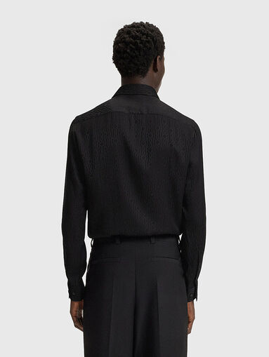 Slim fit jacquard shirt - 3