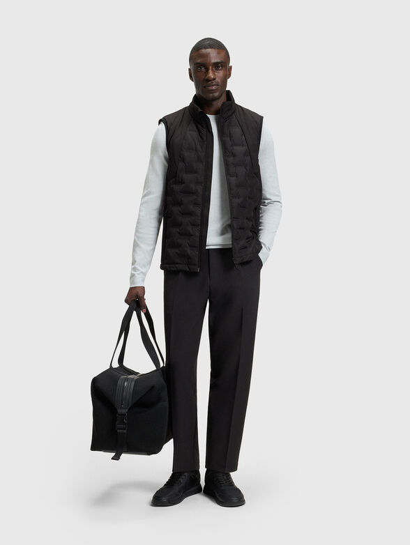 Quilted effect vest - 2