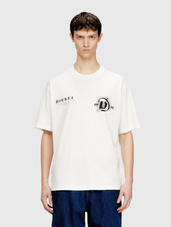 Black cotton T-shirt - 1