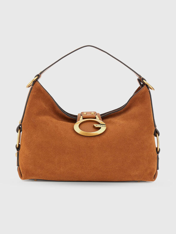 Large CAMDEN suede shoulder bag - 1