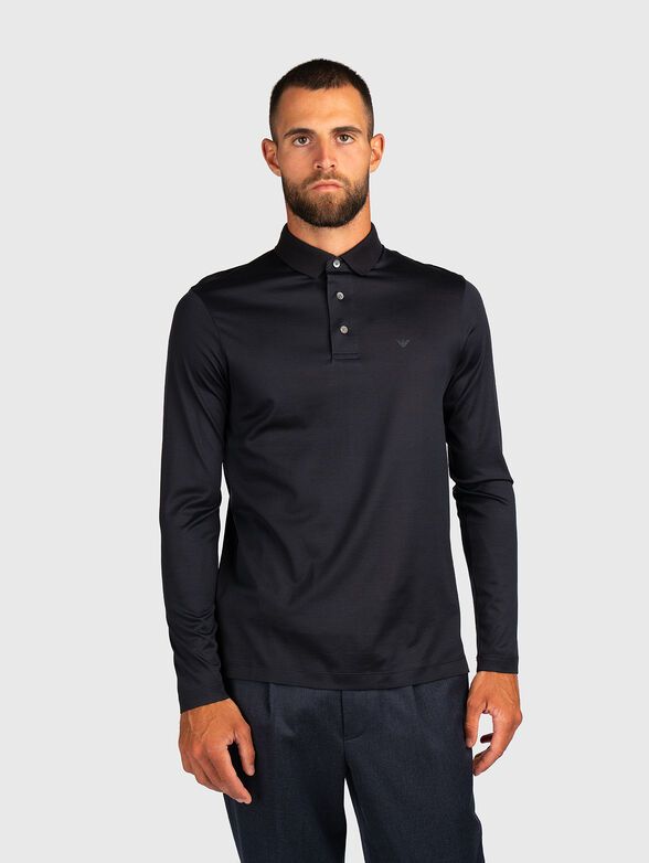 Long sleeved polo shirt - 1