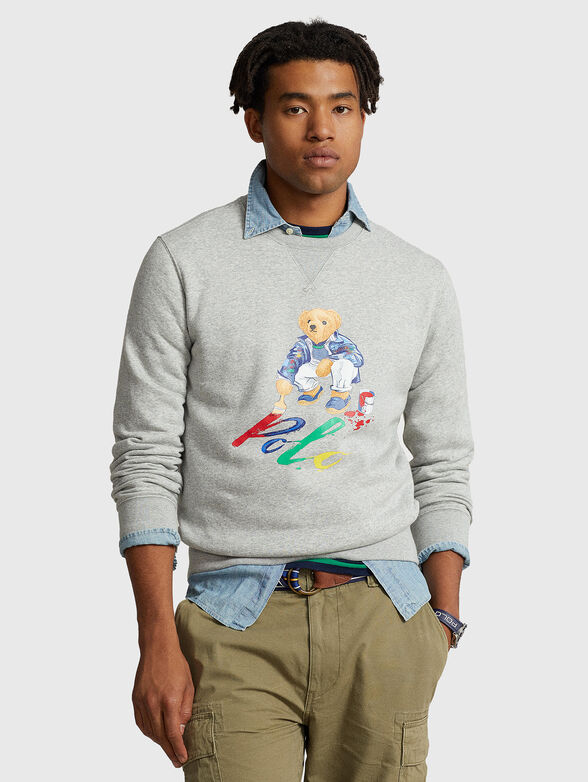 Sweatshirt with Polo Bear motif - 1