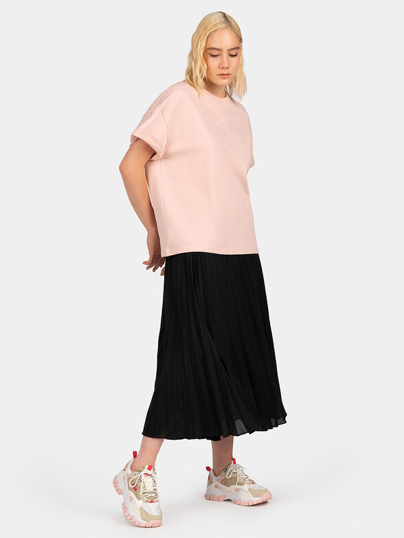 AMALIA  oversized T-shirt with logo  - 2