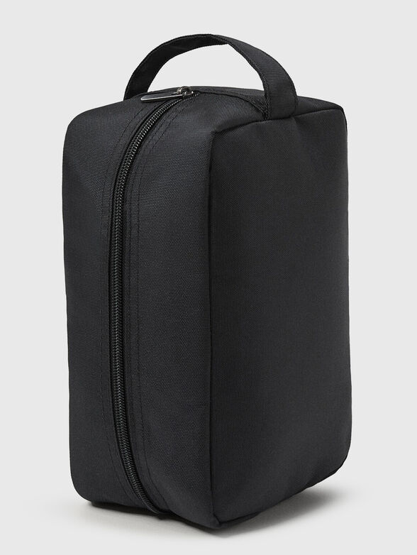 Black slider bag with contrast logo detail - 2