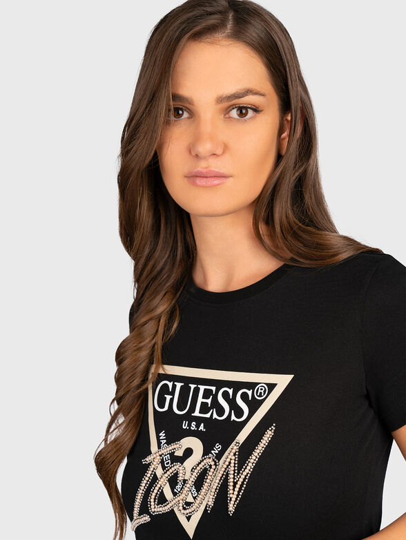 ICON black T-shirt  - 4