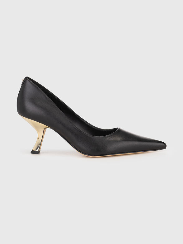 LUNA leather heeled shoes - 1