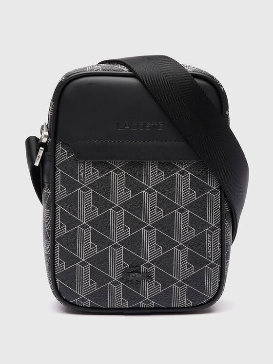 Crossbody bag with monogram print - 1