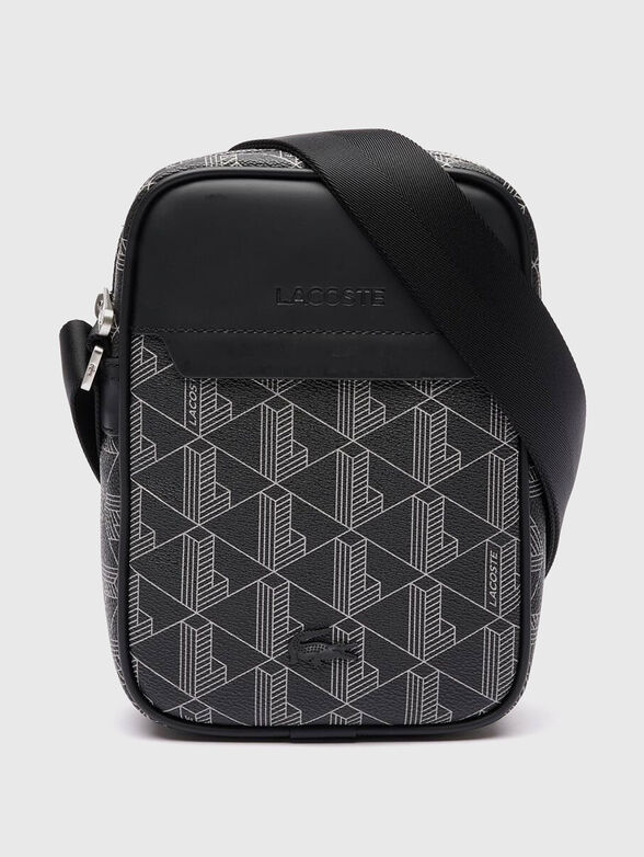 Crossbody bag with monogram print - 1