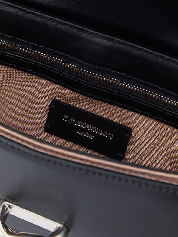 Small bag with flap and long strap - 6