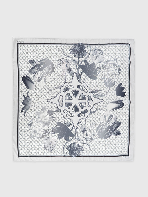 Floral printed foulard - 2