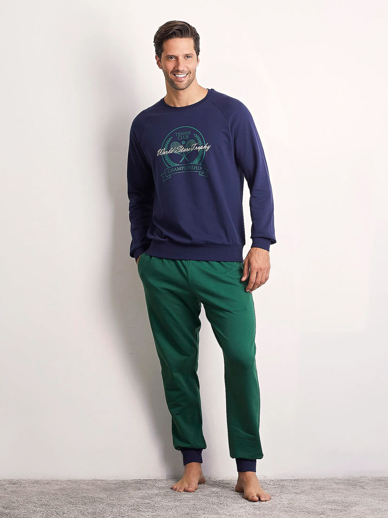 TENNIS CLUB two piece pyjamas brand YAMAMAY Globalbrandsstore en