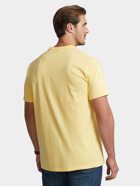T-shirt in pale yellow color - 3