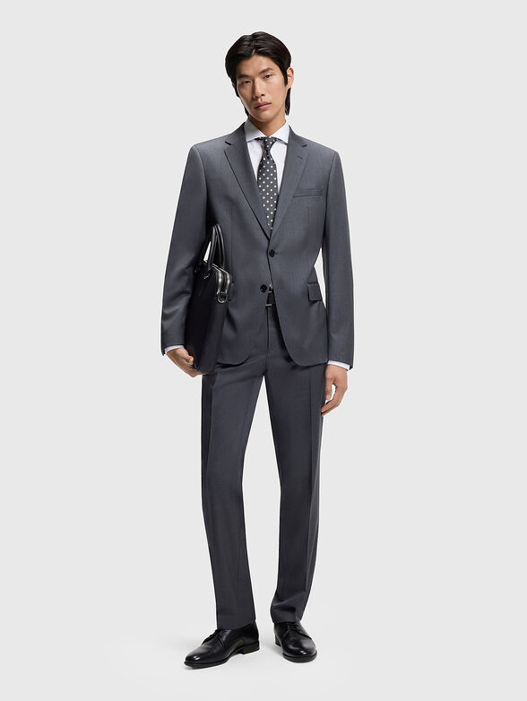 Blue cotton blend shirt - 2