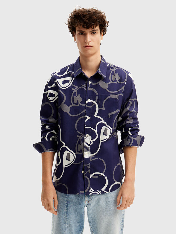 MICKEY MOUSE print shirt - 1