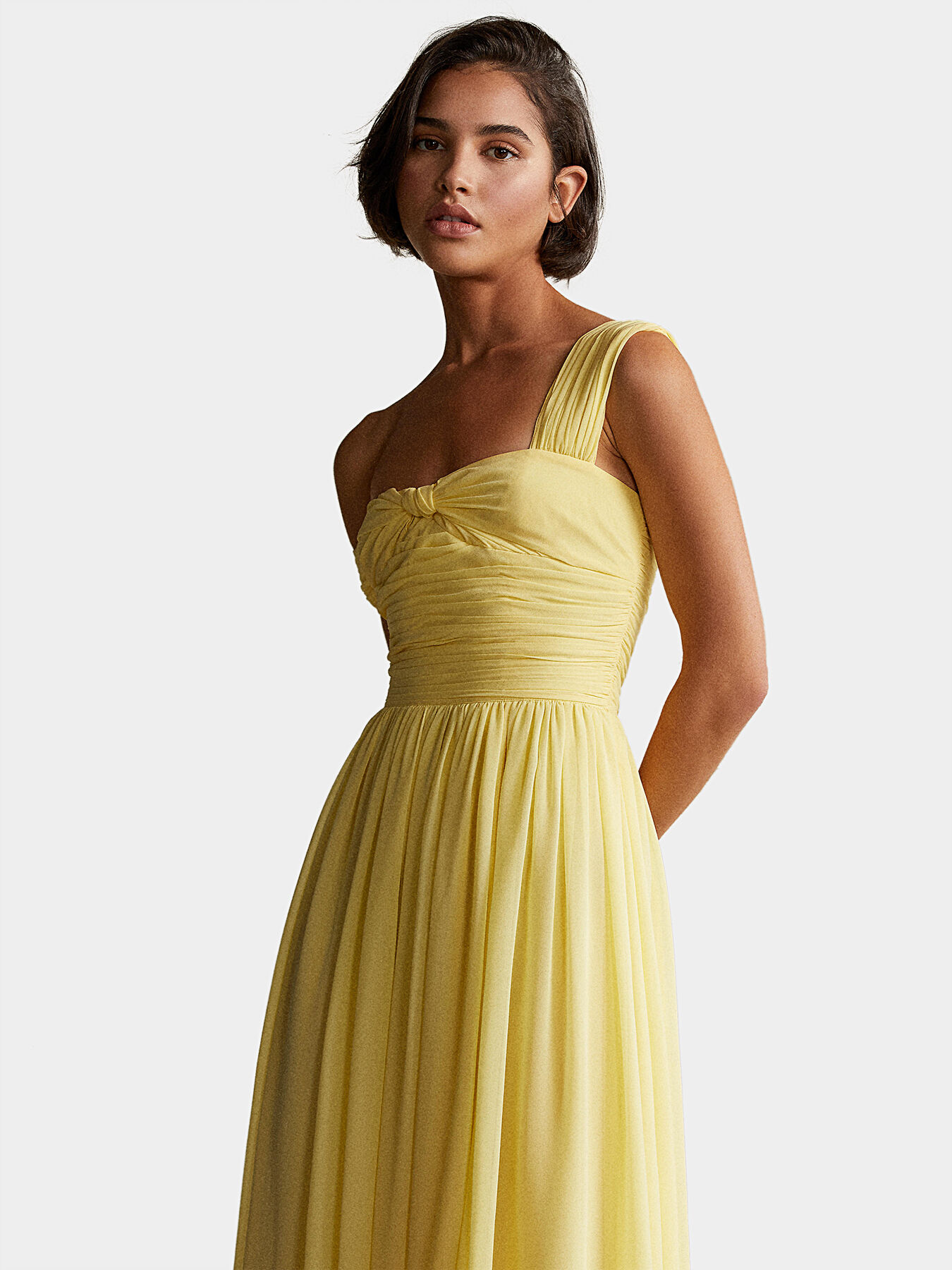 Ralph lauren yellow dress hot sale