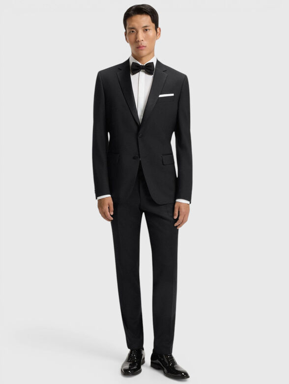 Slim-fit trousers with side piping - 4