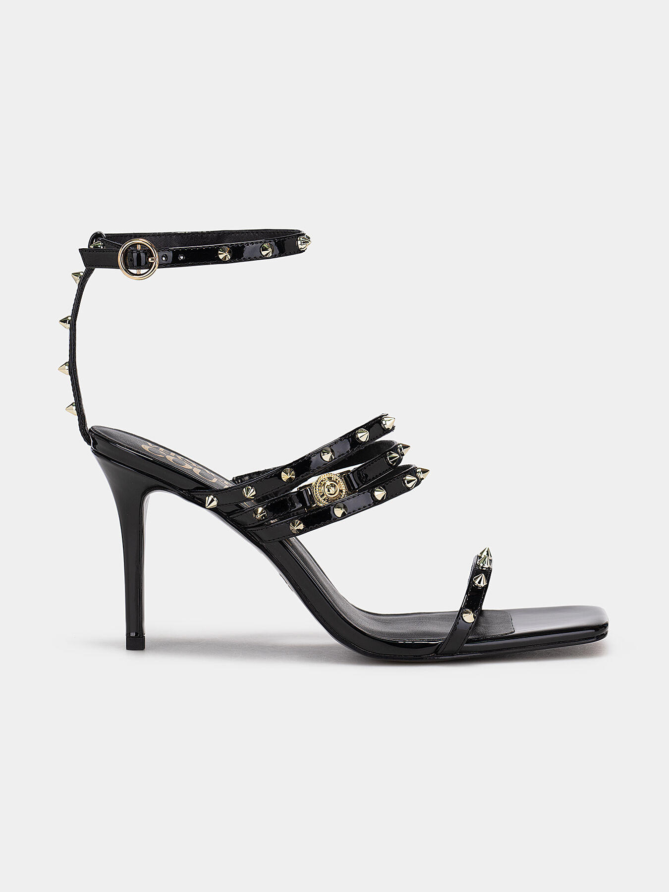 EMILY sandals with metal studs brand VERSACE JEANS COUTURE Globalbrandsstore en