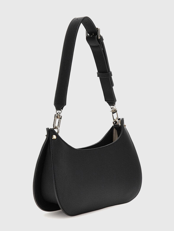 Black bag with geometric logo  - 3