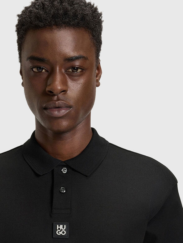 DEABONO polo shirt in black - 4