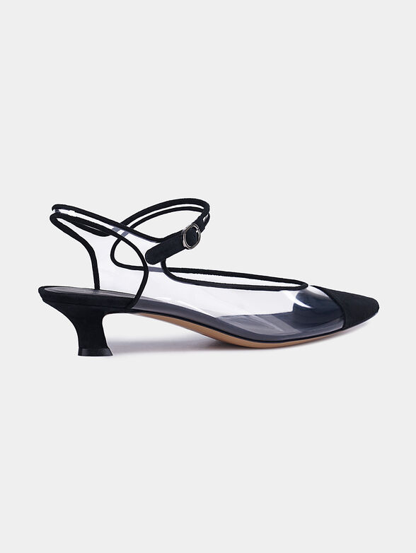 Shoes with transparent panels - 1