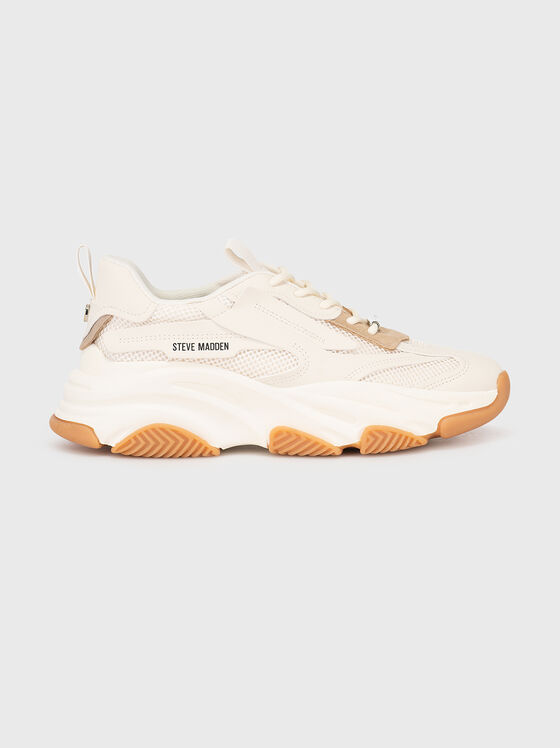 Спортни обувки POSSESSION-E в цвят екрю - 1