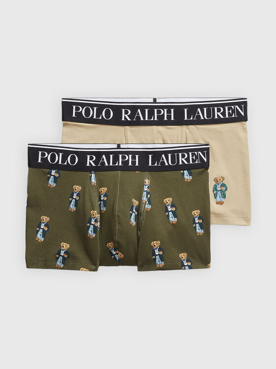 Set of two pairs of boxers with Polo Bear print - 1