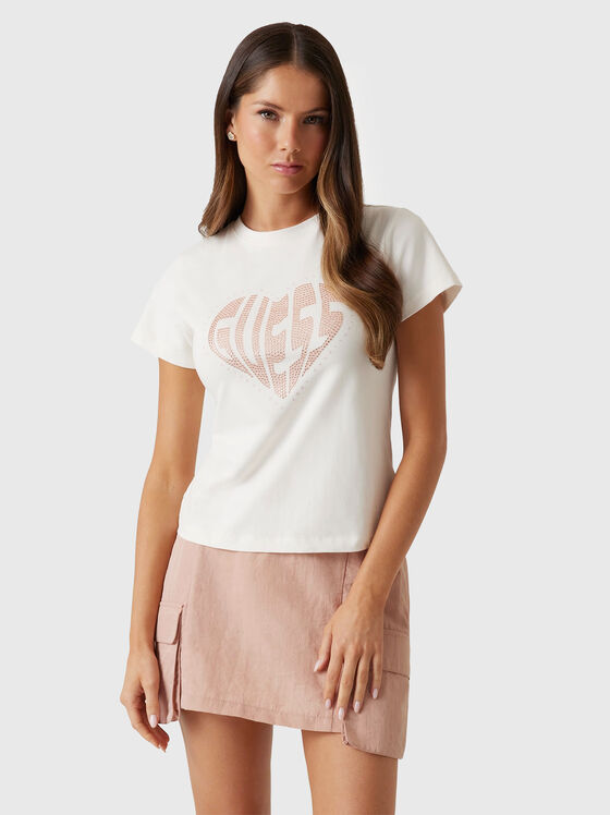 Тениска JULIA с апликирани кристали - 1