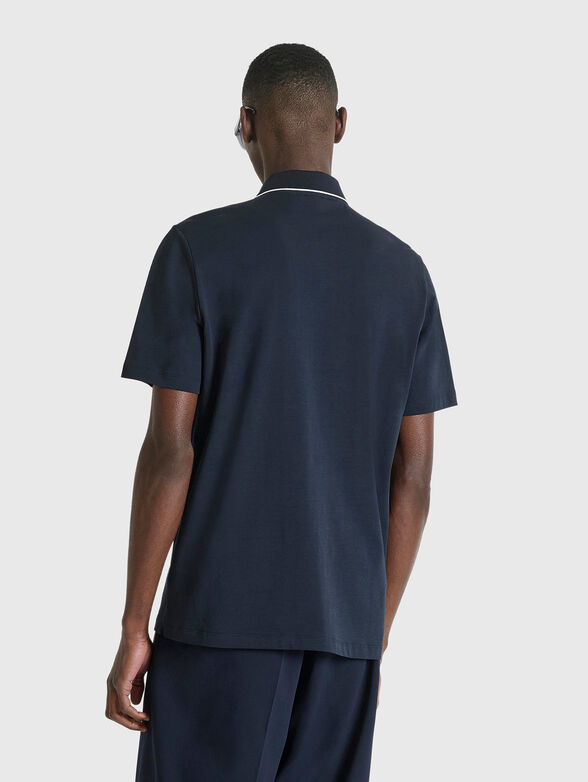 Polo shirt with contrasting edges - 2