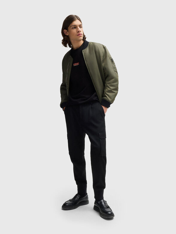 DIQITEE cotton T-shirt with print on the back - 4