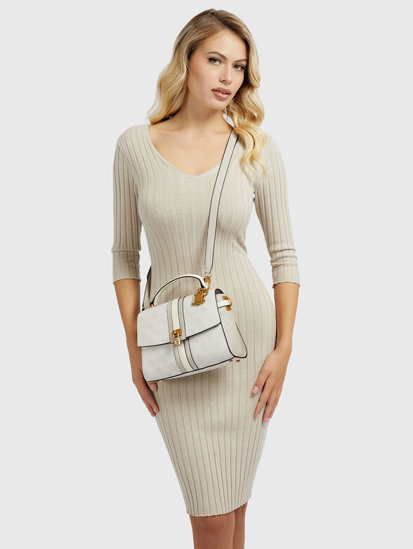 GINEVRA black crossbody bag with 4G logo details - 2