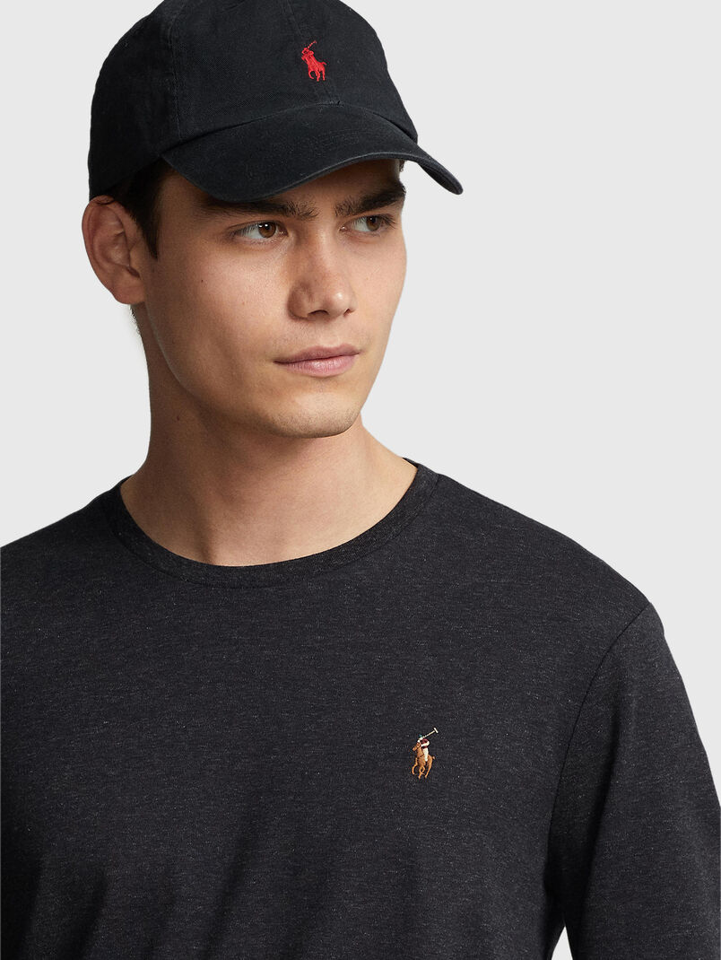 Logo-embroidered blouse - 2