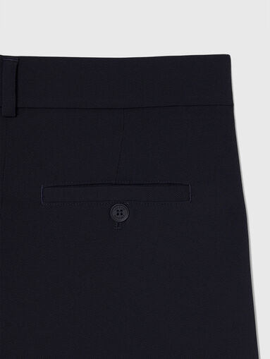 Oversized pique pants - 4