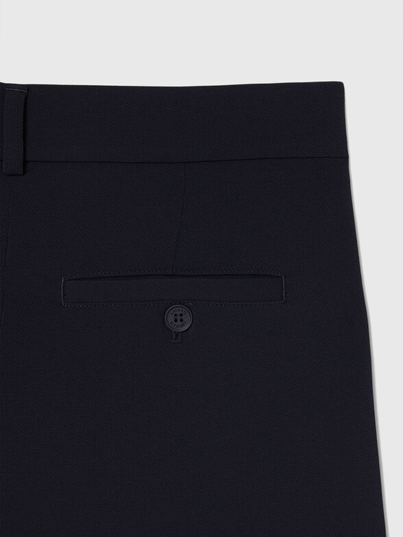 Oversized pique pants - 4