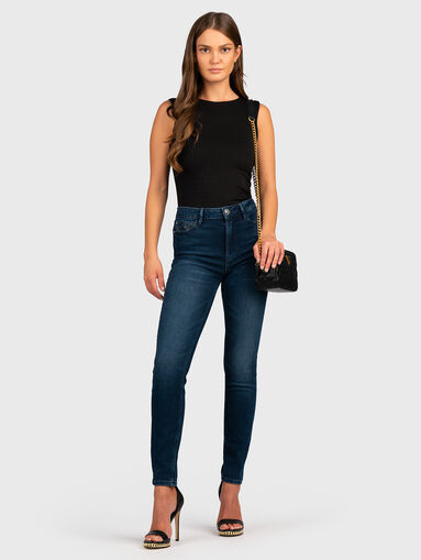 Skinny jeans with rhinestone detail - 5