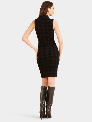 Knitted dress with embossed texture - 2