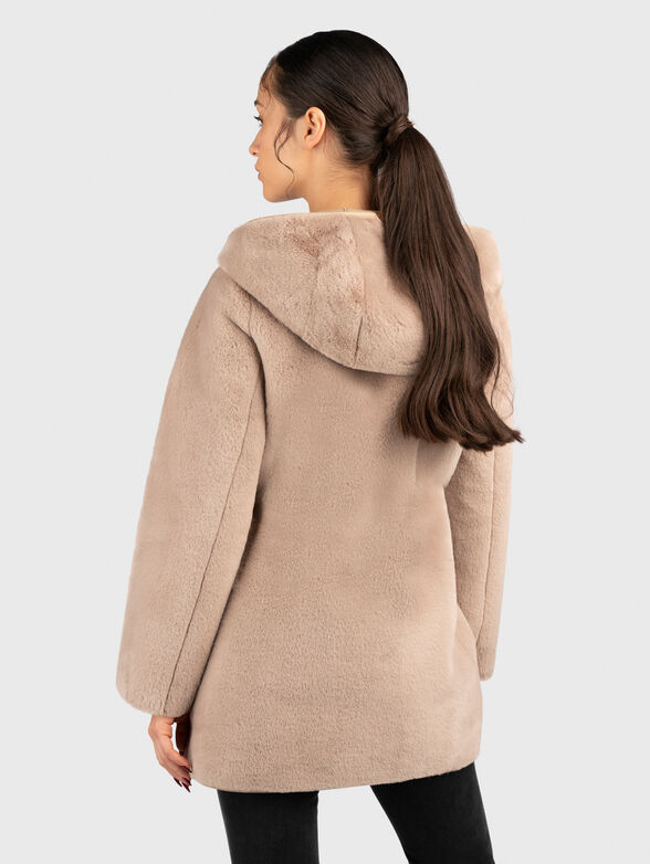 Reversible hooded coat  - 4