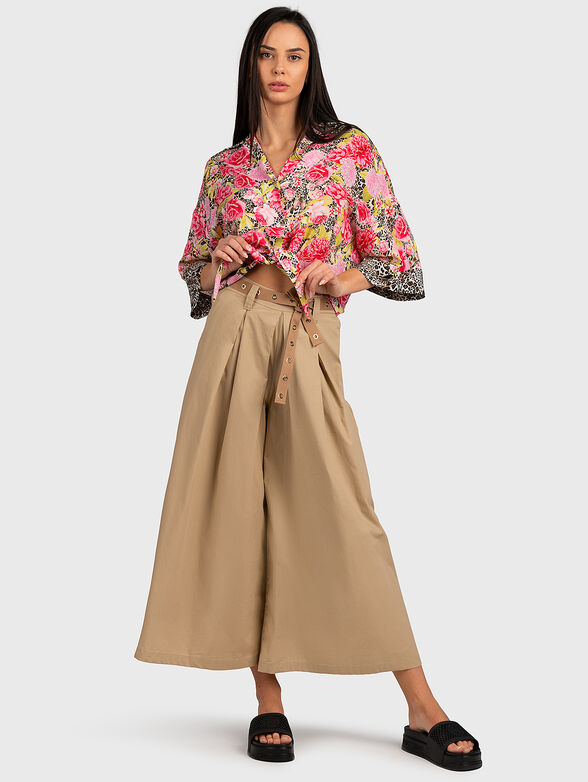 Shirt with floral motifs - 2