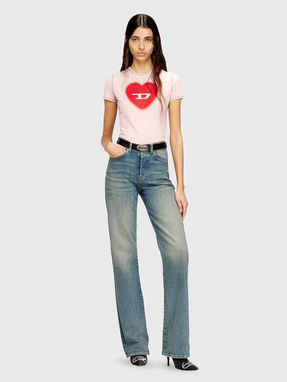 T-shirt with rhinestones - 2